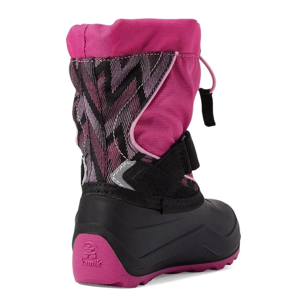 Kamik Snowfall P NF4420S-MAG Snow Boots Girls US 7 M Magenta Waterproof RHS8283
